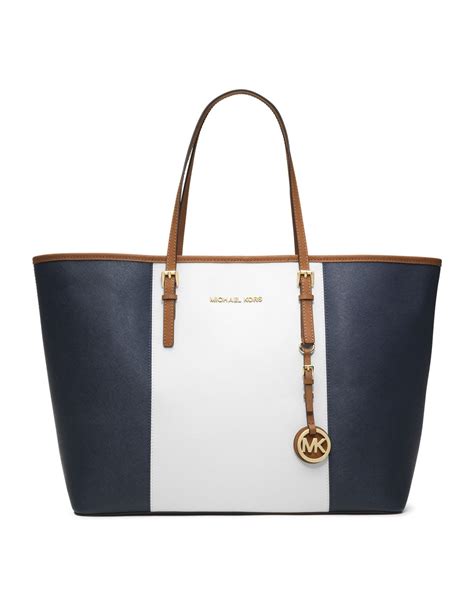 michael kors jet set travel blue|michael kors jet set totes.